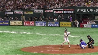 2017日本シリーズ第1戦～柳田悠岐 タイムリー！