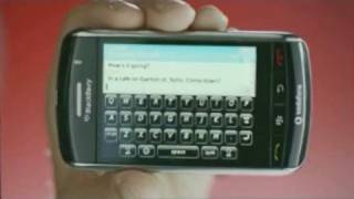 Video Of The BlackBerry Storm 9500 Mobile Phone In Action