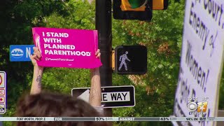 Abortion rights advocates rally in Fort Worth after leaked Court draft