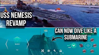 USS Nemesis Revamp Now Can Dive! Modern Warships