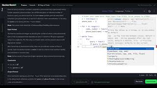 HackerRank Python 30 Days of Code - Day 8: Dictionaries and Maps