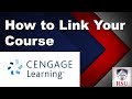 How to Link a Cengage Mindtap Course to Blackboard