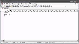 Beginner PHP Tutorial 9 echo