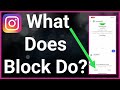 What Happens When You Block Someone On Instagram?