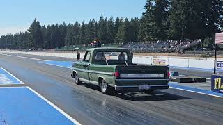 Racing the Wife's truck at 35th Goodguys Northwest Nationals