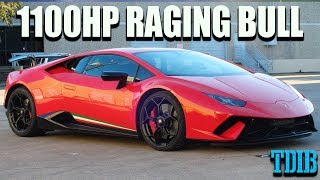 Unleashing the 1100HP Raging Bull! Twin Turbo Lamborghini Performante Review!