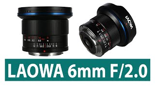 Laowa Released the 6mm f/2 Zero-D: The Widest-Ever Rectilinear MFT Lens