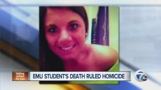 EMU student's death ruled a homicide