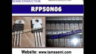 RFP50N06 - FAIRCHILD - 50A, 60V, 0.022 Ohm, N-Channel Power MOSFETs