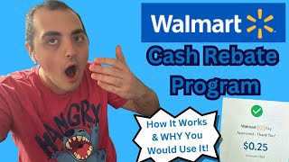 WALMART NOW HAS REBATES!!! ~ WALMART CASH REBATE PROGRAM TUTORIAL ~ HOW AND WHY YOU SHOULD USE IT!