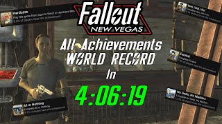 Fallout: New Vegas All Achievements Speedrun in 4:06:19