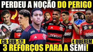 SEMI na RATOLÂNDIA? A ARROGÂNCIA PRECEDE A QUEDA! 3 REFORÇOS! 4 DESTINOS P/ JÓIA! FLAMENGO x VASCO