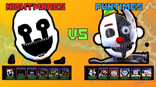 FUNTIME VS NIGHTMARE UNITS (Five Nights TD)