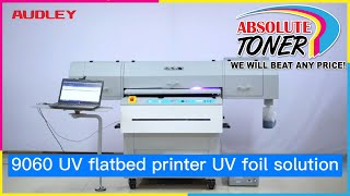 AUDLEY UV WorldColor UV9060 Foil Printer With 3 Epson i3200 Print Heads