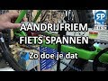 DE GATES AANDRIJFRIEM VAN JE FIETS SPANNEN: Zo doe je dat