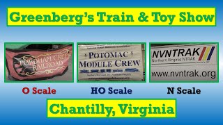 2024 Greenberg's Train \u0026 Toy Show in Chantilly, Virginia