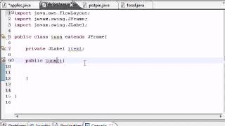 Java Programming Tutorial 51 GUI with JFrame