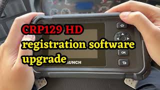 LAUNCH CRP129 HD: How to upgrade the software