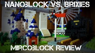 Nanoblock Vs. Brixies: Mircoblock MEGA In Depth Review!