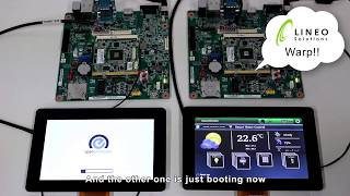 Warp!! for Embedded Linux Quick Boot Solution on Advantech i.MX6 Qseven Board