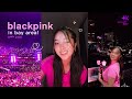 concert 𝐯𝐥𝐨𝐠 💗 • blackpink: born pink in SF! ✧︎ floor seats, merch, GRWM