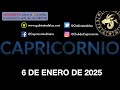 horóscopo diario capricornio 6 de enero de 2025.