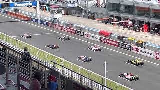 FIA-F4第1戦FUJI 2023スタートシーン