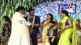 TDP Varla Ramaiah at AP Minister Akhila Priya Wedding Reception - TV9