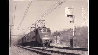 電気機関車写真スライド。昭和29年1954年ころ