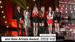 블랙핑크 BLACKPINK 수상소감@1119 Rock Music