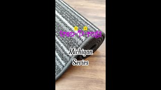 Tren-D-Rugs Karpet Lantai Michigan Strip Lines Garis Salur Permadani Anti Slip NMs NM's nmsindonesia