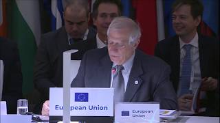High Rep. Josep Borrell opens ASEM Foreign Minister Meeting (16 Dec. 19)