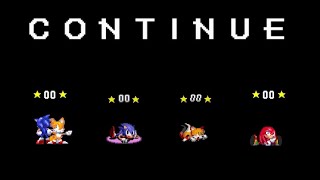 Sonic the Hedgehog 1 - 3&K All Continues