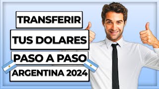 TRANSFERIR DOLARES de PAYPAL desde ARGENTINA usando SALDO 2024 | EXPLICADO EN 3 MINUTOS ✅