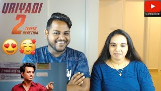 Uriyadi 2 Teaser Reaction | Malaysian Indian Couple | Vijay Kumar