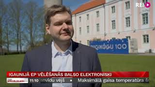 Igaunijā EP vēlēšanās balso elektroniski