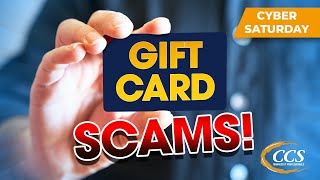 Don't Fall Victim to Gift Card Scams