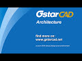 gstarcad architecture window and door