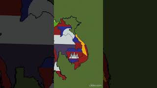 Big Scale South East Asia Compilation #southeatasia #south #maps #flags #minecraft