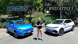MG ZS EV versus BYD ATTO 3 - Which is Better? We find out!
