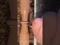 woodturning captive ring with skew chisel