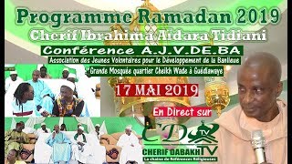 Replay: Conférence A.J.V.DE.BA de Guédiawaye édition  2019