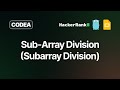 Sub-array Division (Subarray Division) | HackerRank Solution | Golang