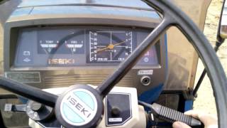 Test drive japanese tractor Iseki TU200f обзор трактора исеки