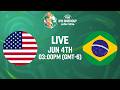 LIVE - USA v Brazil | FIBA U18 AmeriCup 2026