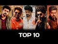 Top 10 Thalapathy BGM ft.Beast, Master, Bigil, Sarkar, Mersel, Bhairavaa, Theri, Puli, Kaththi,