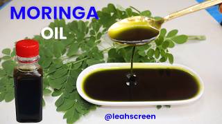 HOW TO MAKE MORINGA OIL FOR SKINCARE \u0026 HAIRCARE RECIPE !! | HOME MADE COOKING OIL...