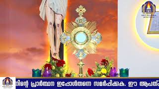 വീട്ടിൽ ഒരു ദിവ്യ സക്രാരി|Eucharistic adoration|40 ദിന ആരാധന-Day 29