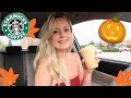 ICED CHAI WITH PUMPKIN COLD FOAM || STARBUCKS || FIRST IMPRESSION