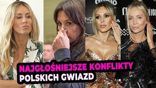 Najgłośniejsze konflikty polskich gwiazd